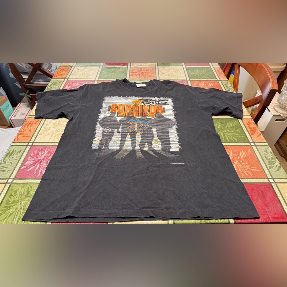 Rare Vintage 1997 WWF Survivor Series Montreal Screwjob Shirt XL Extra Large WWE
